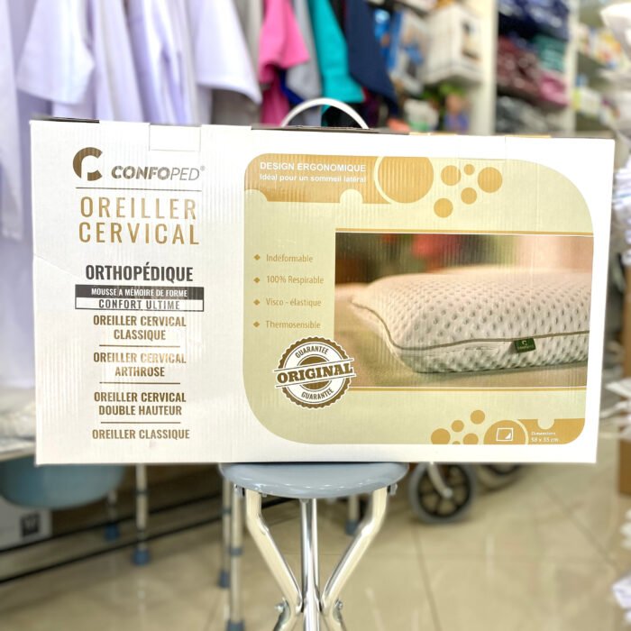 Oreiller cervical en mousse à mémoire de forme – Confoped