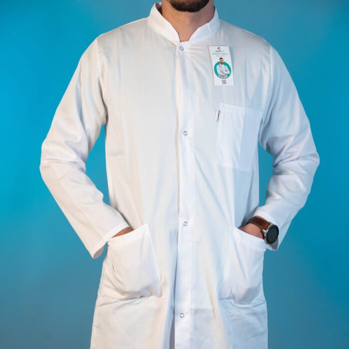 Blouse CONFOPED Homme Manche Longue avec Bouton