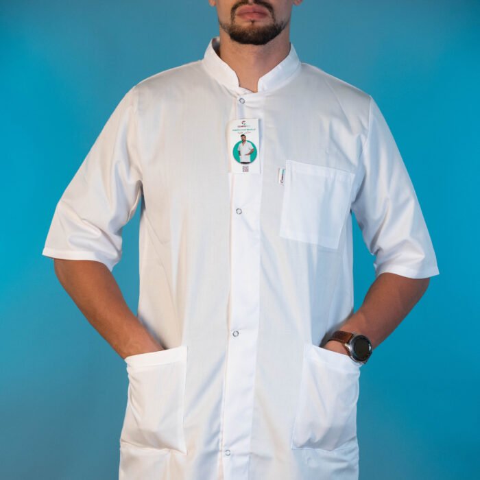 c294e742-c68c-4959-9ea4-cc960249d232 Blouse CONFOPED Homme Demi-Manche avec Bouton