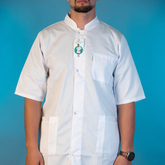 f43fdba6-845d-4385-a08e-8bc446aacf0e Blouse CONFOPED Homme Demi-Manche avec Bouton